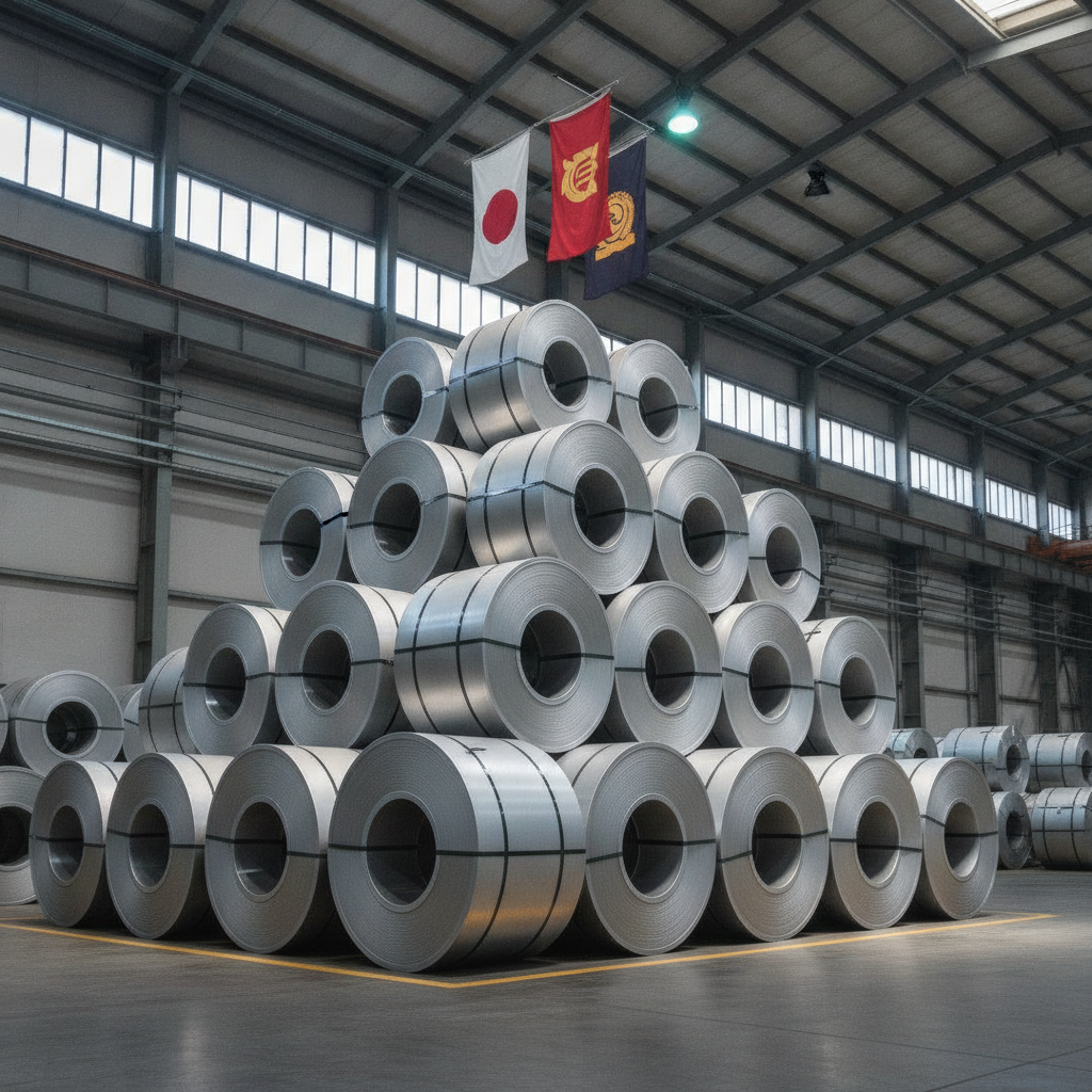 Le Japon lance une double enquête anti-dumping historique : l'acier chinois, sud-coréen et taïwanais dans le viseur avec des marges de dumping allant jusqu'à 50%