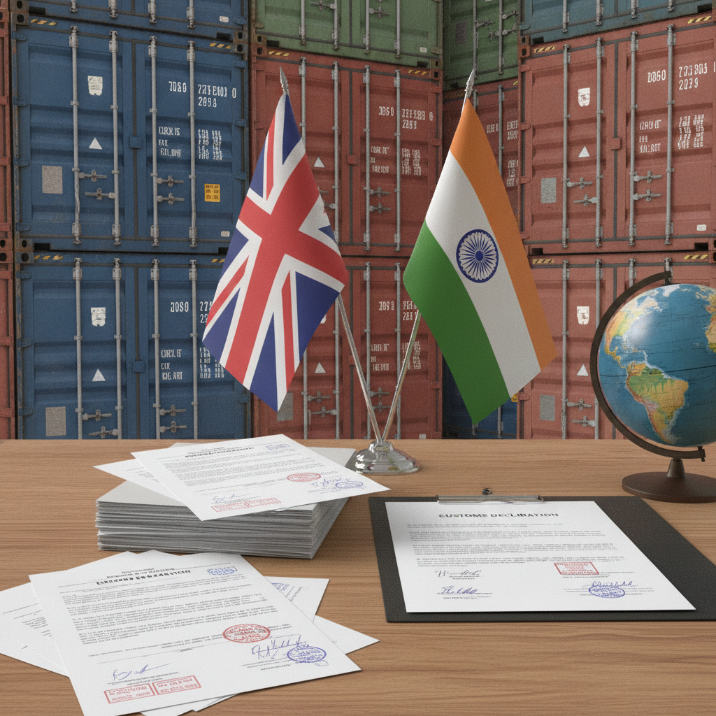 L'accord de libre-échange Royaume-Uni-Inde entre en vigueur aujourd'hui : ce qui change concrètement pour les exportateurs européens, les règles d'origine et la concurrence douanière UK-UE