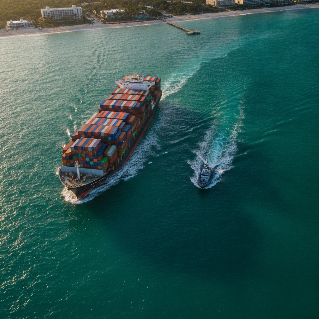 Les États-Unis créent quatre zones d'enforcement douanier maritime depuis le 25 août : nouvelles procédures d'inspection pour les navires dans les eaux de Floride, Californie, Texas et Porto Rico