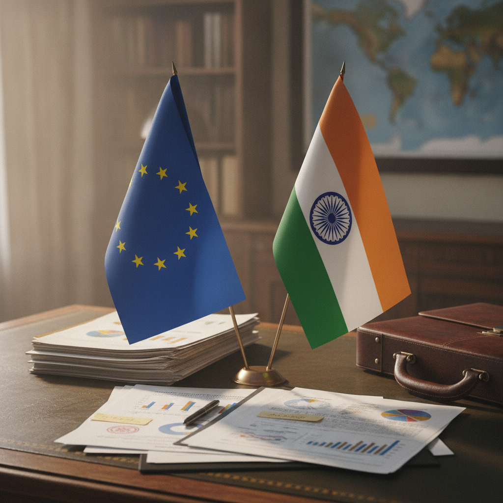 L'UE soumet l'accord de libre-échange avec l'Inde au Conseil : le 11 septembre marque une étape décisive vers 4 milliards d'euros d'économies douanières annuelles